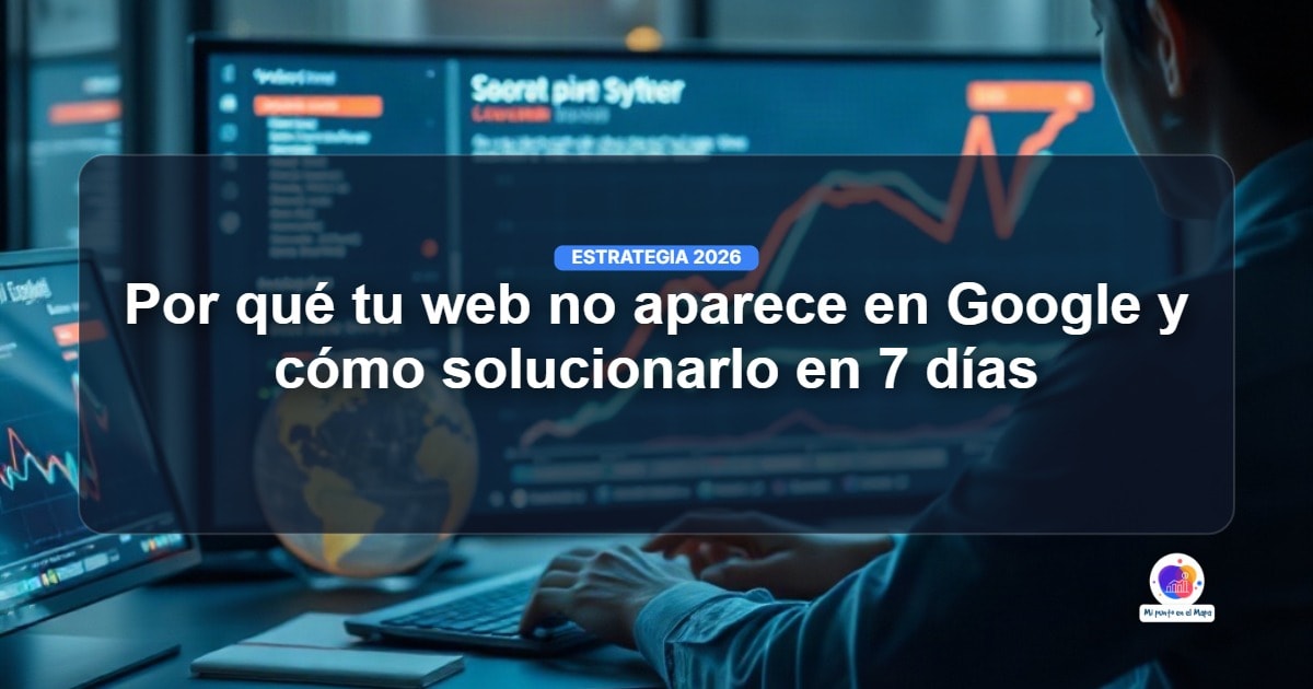 Por qué tu web no aparece en Google y cómo solucionarlo en 7 días